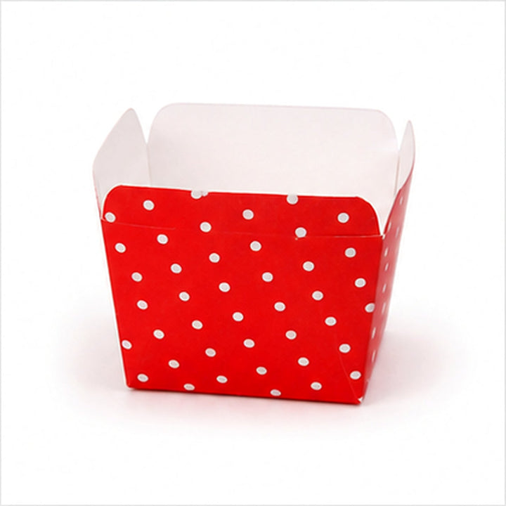 Custom Square Cupcake Baking Cups | Hokkaido Chiffon Paper Cups | North ...