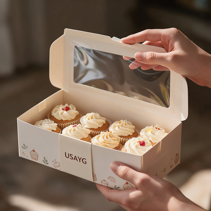 Custom Window Cupcake Boxes | North American Sunshine