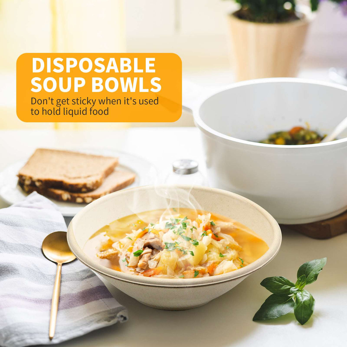 Bagasse Salad Bowls