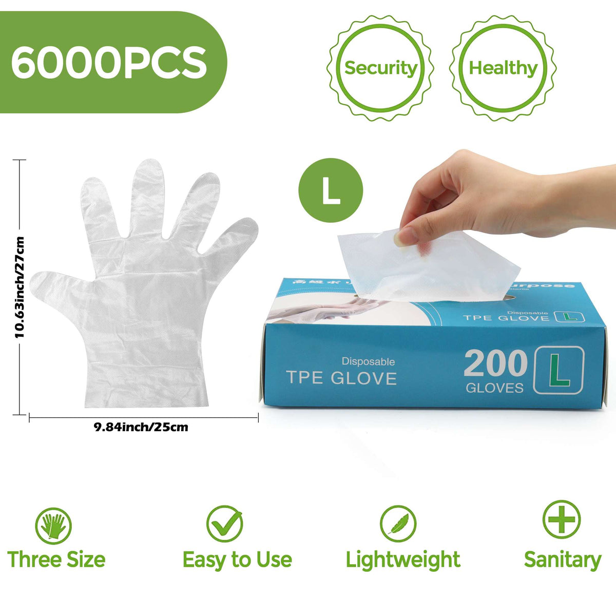 High Toughness TPE Sushi Gloves