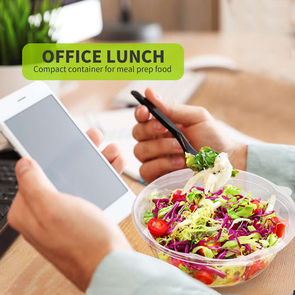 Transparent Plastic Salad Bowl